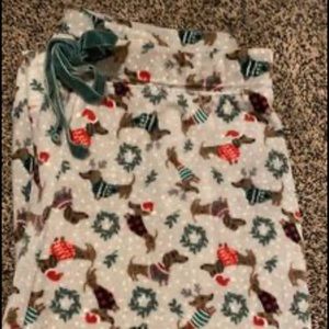 Cynthia Rowley Dachshund Doxie PJ lounge pants